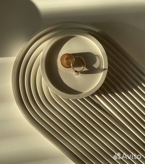 Поднос круглый S