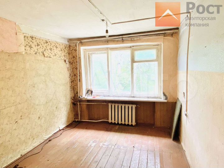 Комната 16,4 м² в 4-к., 2/2 эт.