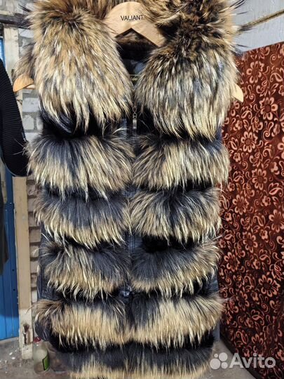 Жилет из натурального меха