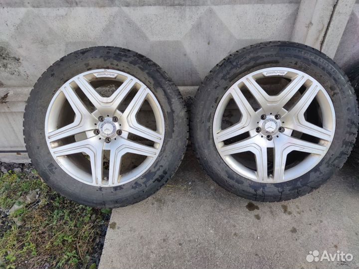 Колёса зима R20 Mercedes шины Nokian 285 50 R20