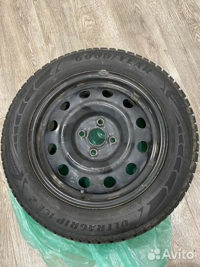 Зимняя резина Goodyear на kia rio, solaris