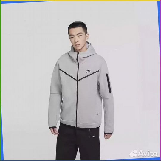 Зип худи Nike Tech Fleece (Art: 72287)