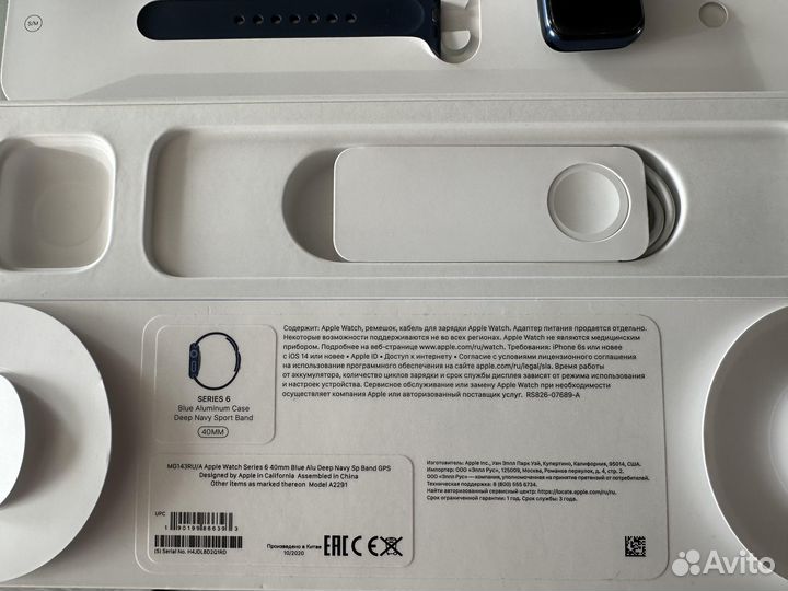Часы apple watch 6 40 mm