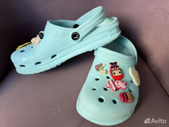 Crocs сабо детские шлепки резиновые