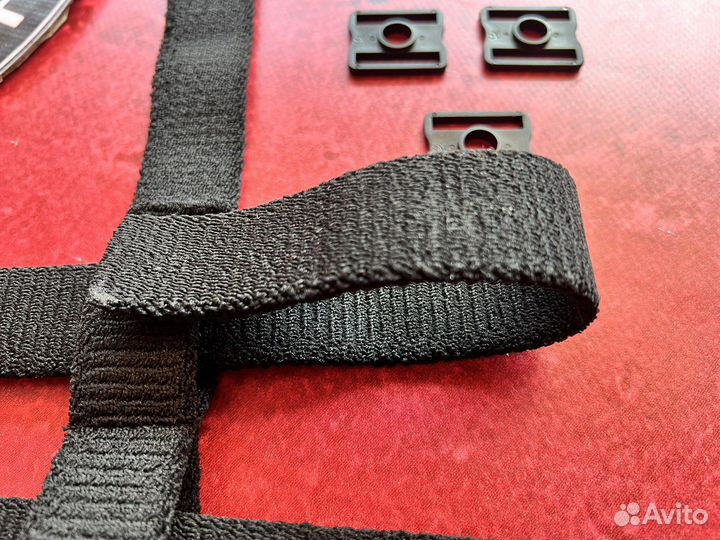 Паук для хоккейного шлема вратаря с клипсами