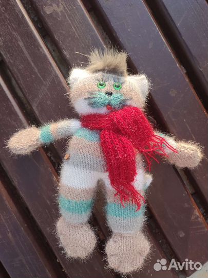 Котик ручная работа