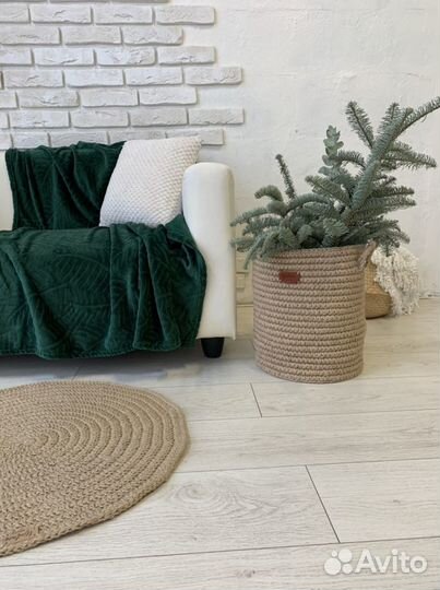 Ковер из джута