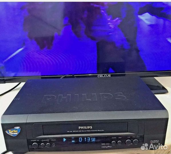 Видеомагнитофон philips vr520