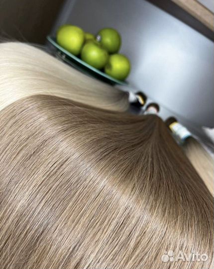 Наращивание волос нано