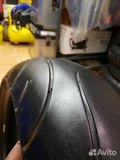 190/50-17 моторезина б.у Michelin