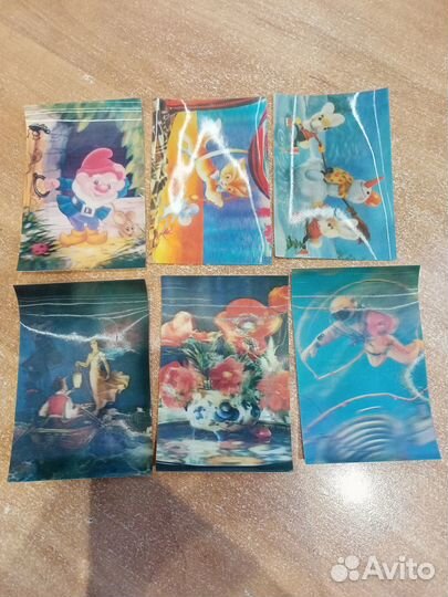 Стерео-календарики СССР