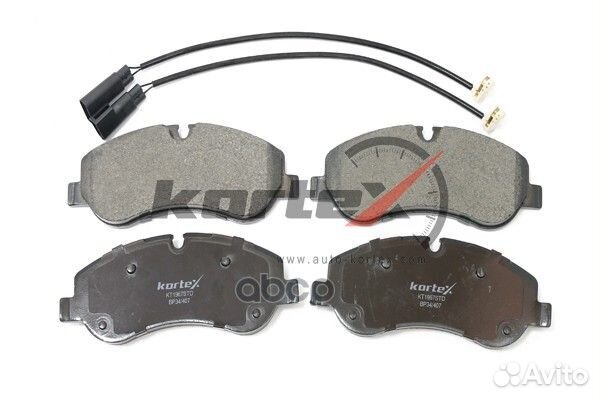 Колодки торм. ford transit 13- перед.к-т KT1967