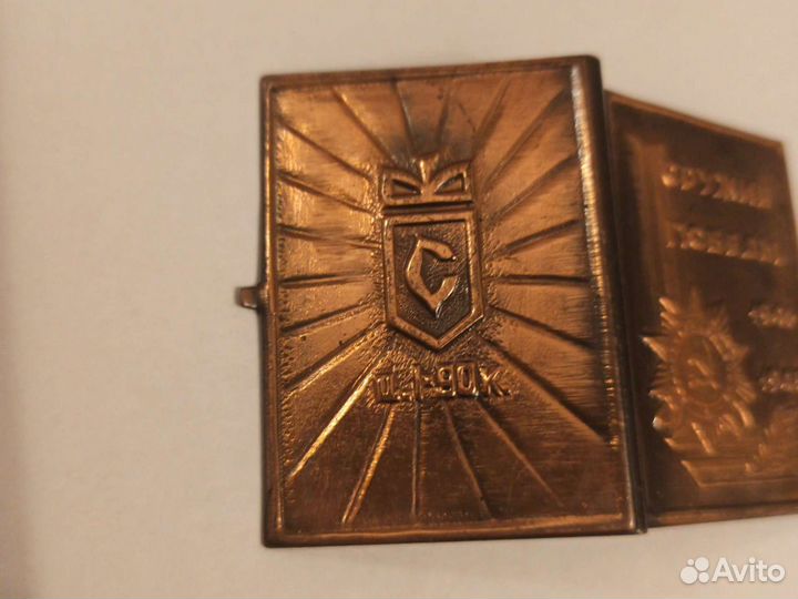 Спичечница Победа винтаж СССР