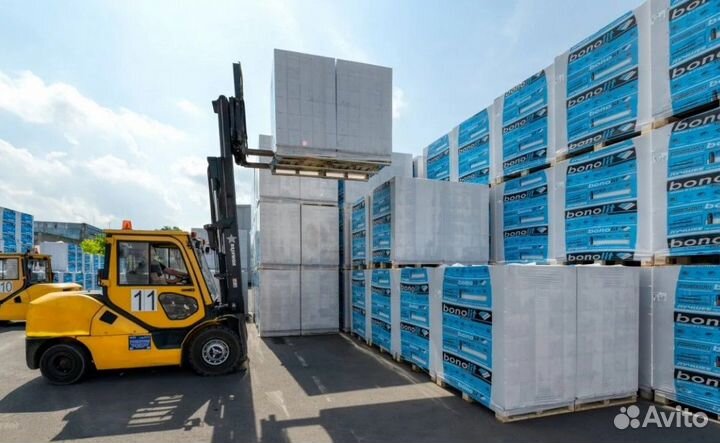 Газобетон Бонолит с Доставкой GZB-5807