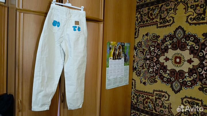 Брюки джинсовые Zara унисекс 164-170