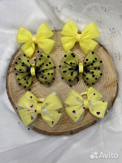 Бантики ручной работы, для девочек