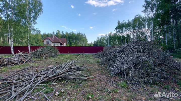 Расчистка от деревьев и кустарников, покос травы