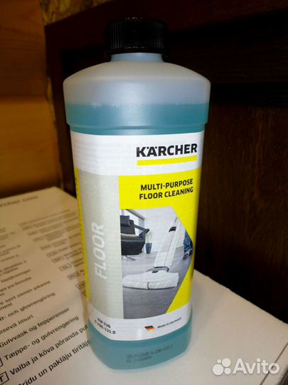Бытовая химия Karher для мытья полов/ковров/окон