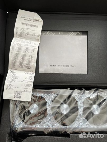 Rtx 3090 gamerock 24gb oc чек 319999 днс