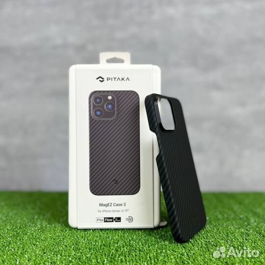 Pitaka iPhone 14 Pro / 14 Pro Max Черный - 1500D