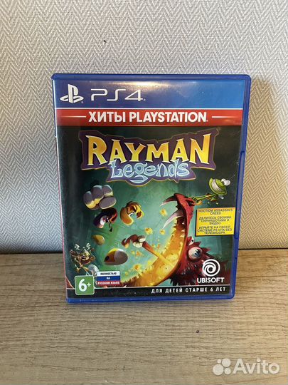 Игры на ps4 Rayman legends детская