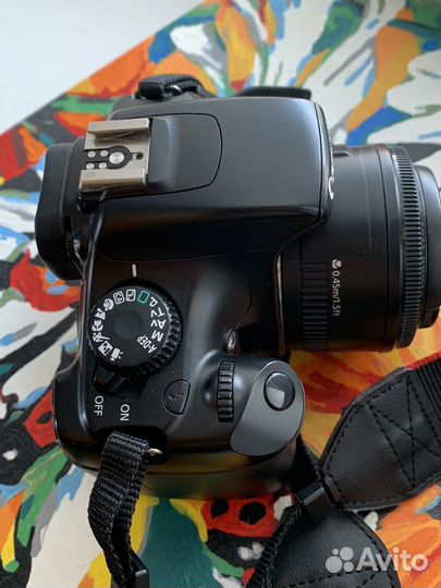 Зеркальный фотоаппарат canon eos 1100d