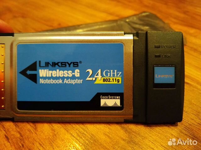Wifi адаптер Linksys Wireless-G