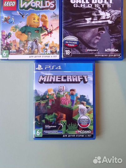 Диски игры для ps4