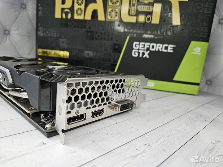 Видеокарта GTX 1660 Super GamingPro 6gb