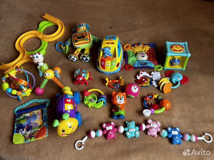 Детские игрушки-погремушки