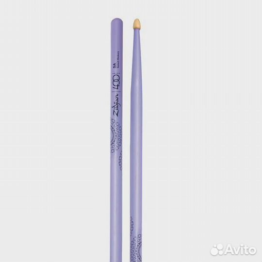 Барабанные палочки Zildjian Z5aacp-400 Limited Edition 400th Anniversary 5A Acorn Purple Drumstick