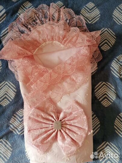 Конверт на выписку летний для девочки