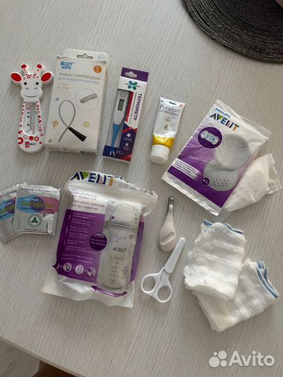 Набор в роддом и для новорожденных