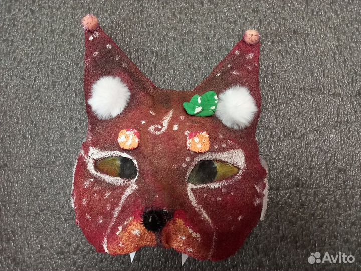 Маска для квадробики лиса / маски на заказ