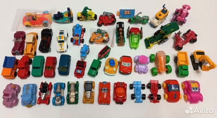 Киндер, машинки и т.п