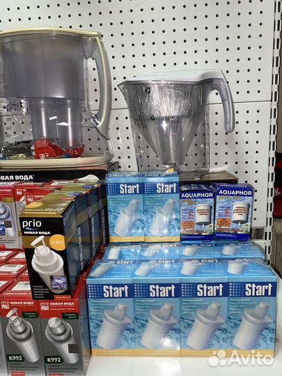 Новые Фильтры-кувшины + картриджи (цена за все)