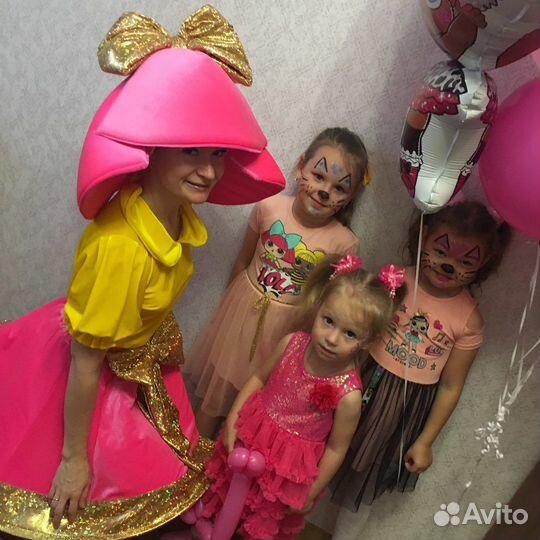 Костюм куклы лол для аниматора с сапожками