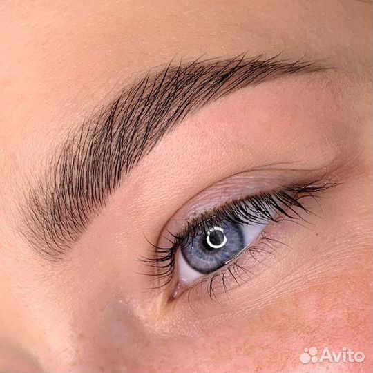 Оформление бровей. Лами ресниц. химмаш