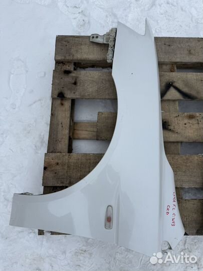 Крыло переднее Mitsubishi lancer 10