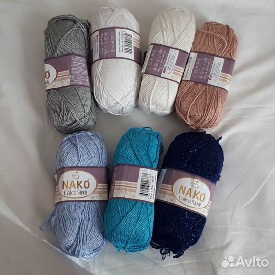 Пряжа хлопок+акрил