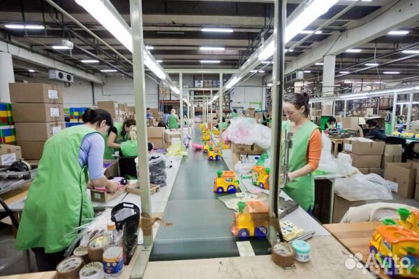 Вахта в Москве упаковщик мягких игрушек