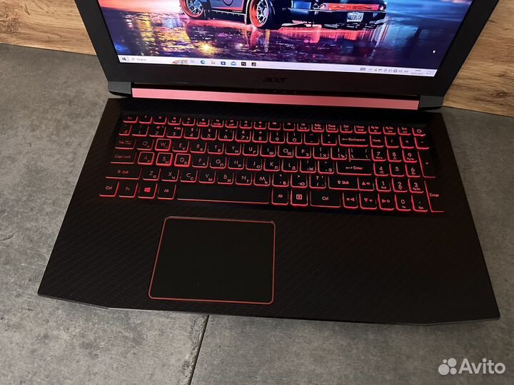 Игровой Acer Nitro core i7 12 потоков GTX 1050TI