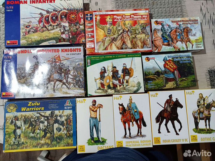 1/72 средневековье и античка халявище