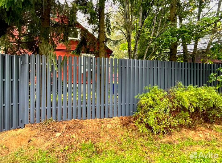 Забор из 3D сетки