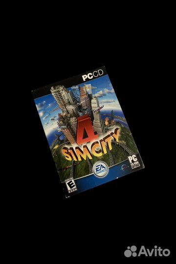 SimCity 4 DVD-box зарубежная лицензия 139