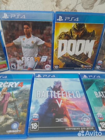 PS4 Fifa/ Battlefield/ Far Cry/ Doom/ Titan Fall