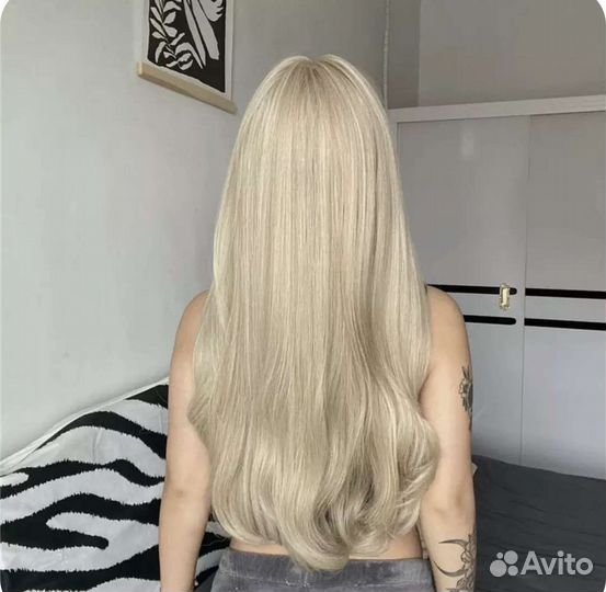 Парик блонд. Новый