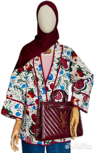 Кардиган женский, чапан, халат, кимоно, абая