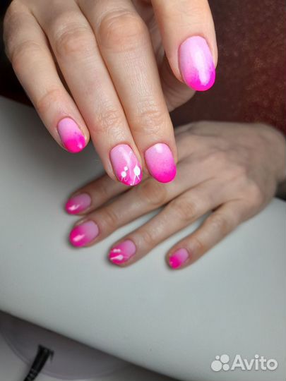 Маникюр, педикюр, покрытие, наращивание