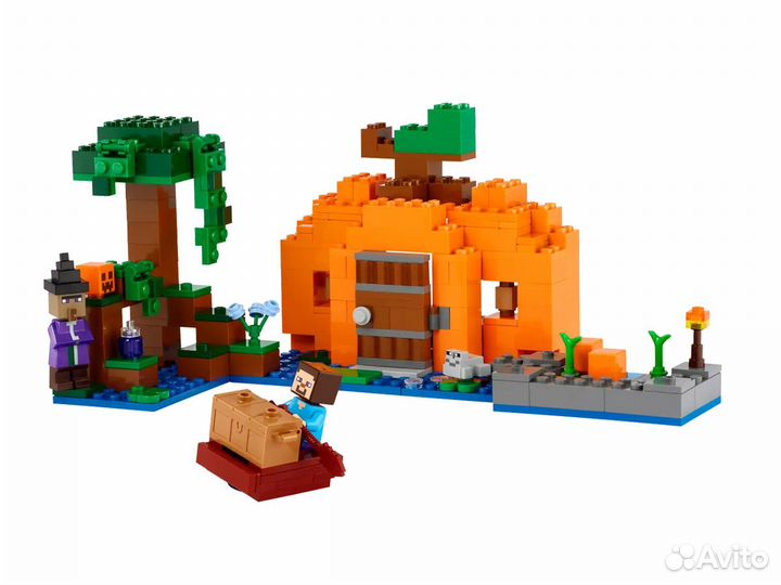 Lego Minecraft The Pumpkin Farm Тыквенная ферма 21